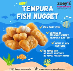 Zoey Tempura Fish Nugget 500g