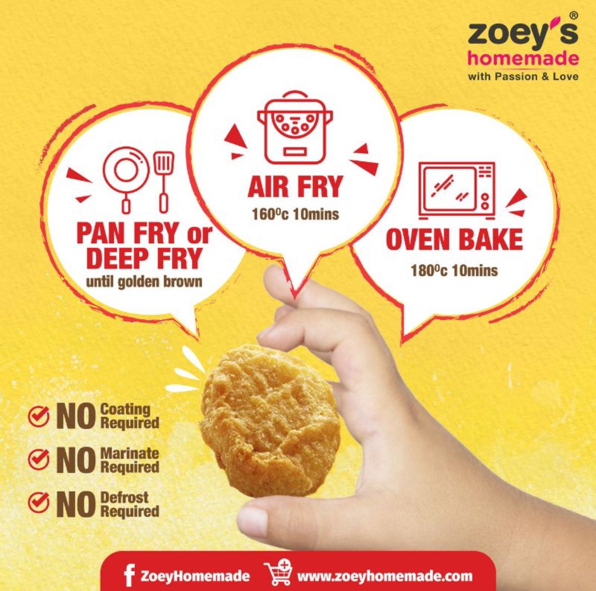 Zoey Chicken Nugget 24pcs 500g+-_3