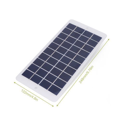 4.5W 5V Solar Panel Waterproof Charger Panel With 5V USB_5
