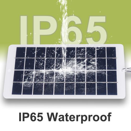 4.5W 5V Solar Panel Waterproof Charger Panel With 5V USB_3