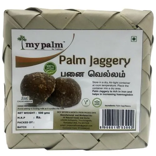 mypalm Palm Jaggery - Eco Box, 500 g_0