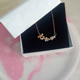 Bow  Pendant Necklace