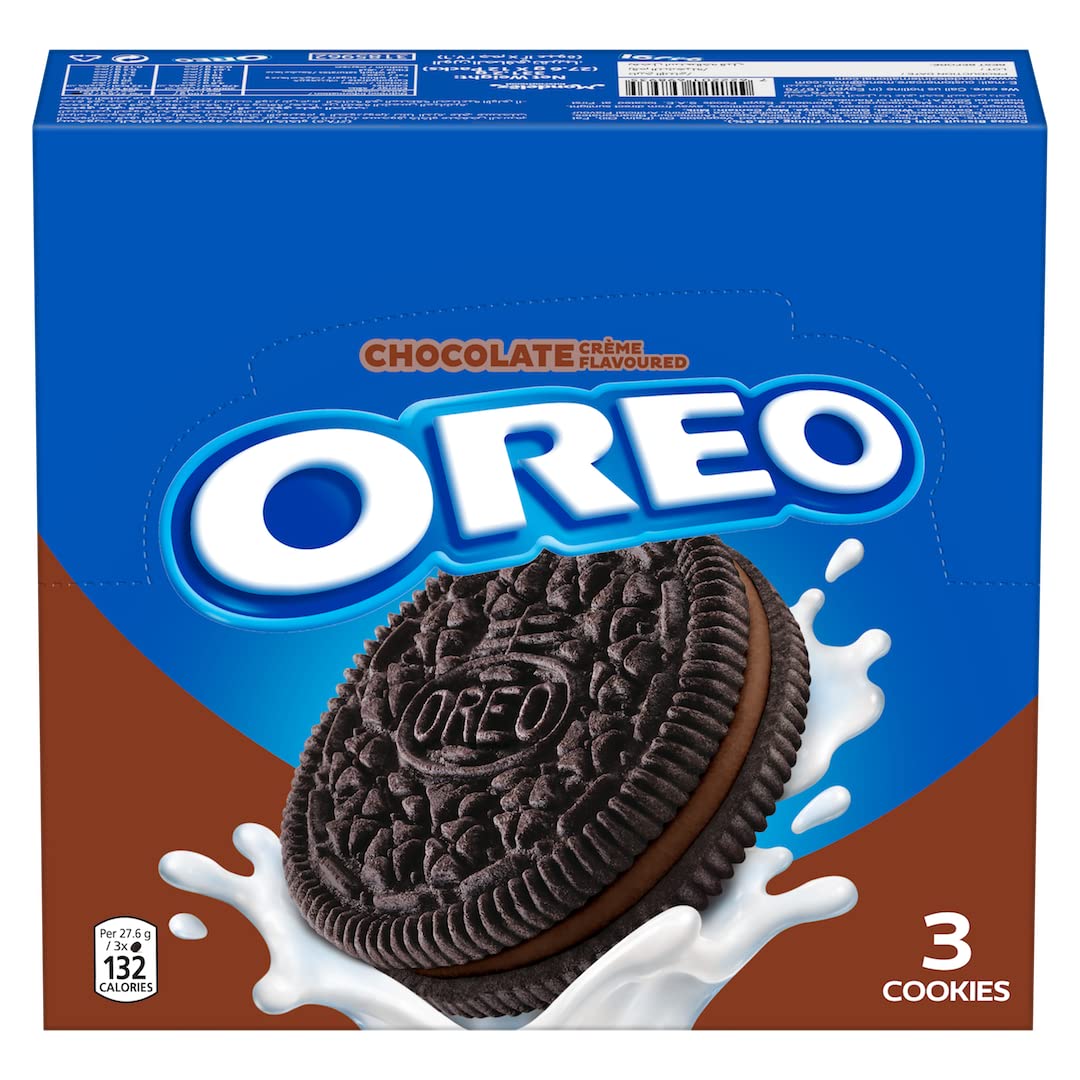 3 of Oreo Chocolate Creme Filled Biscuit 3 cookies (26.25g) pack of 12_1