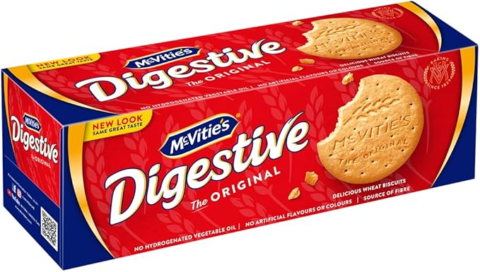 3 PACK OF Mcvities Digestive wheat biscuits - 400gm
