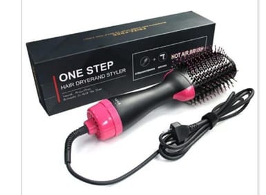 Electric hair straightener brush / dryer _1