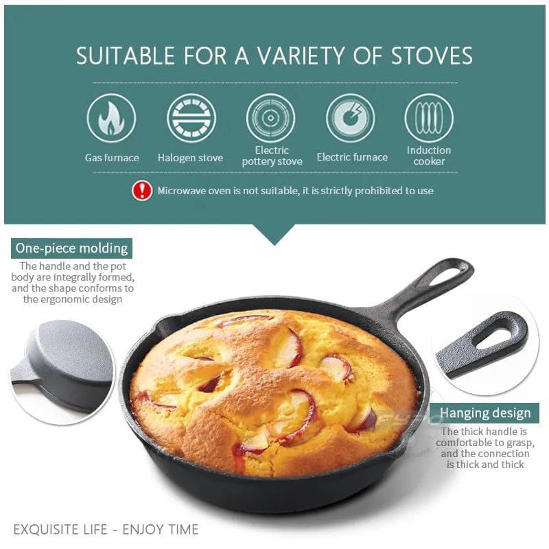 4pcs Cast Iron Skillet Set_3