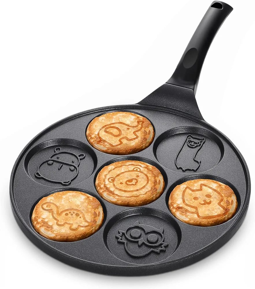 7 hole Non-Stick Pancake Pan