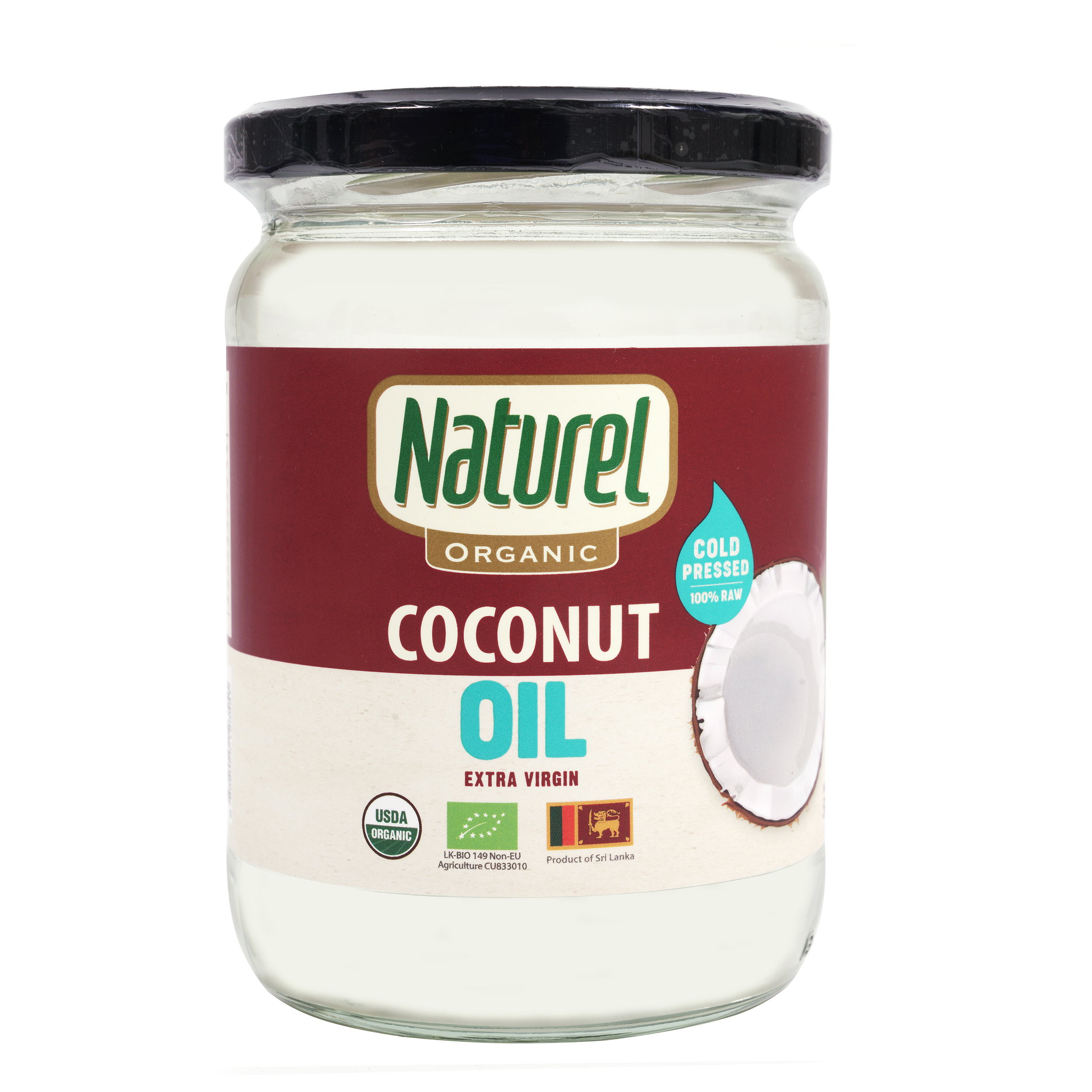 Naturel Organic Extra Virgin Coconut Oil 500 ML_0