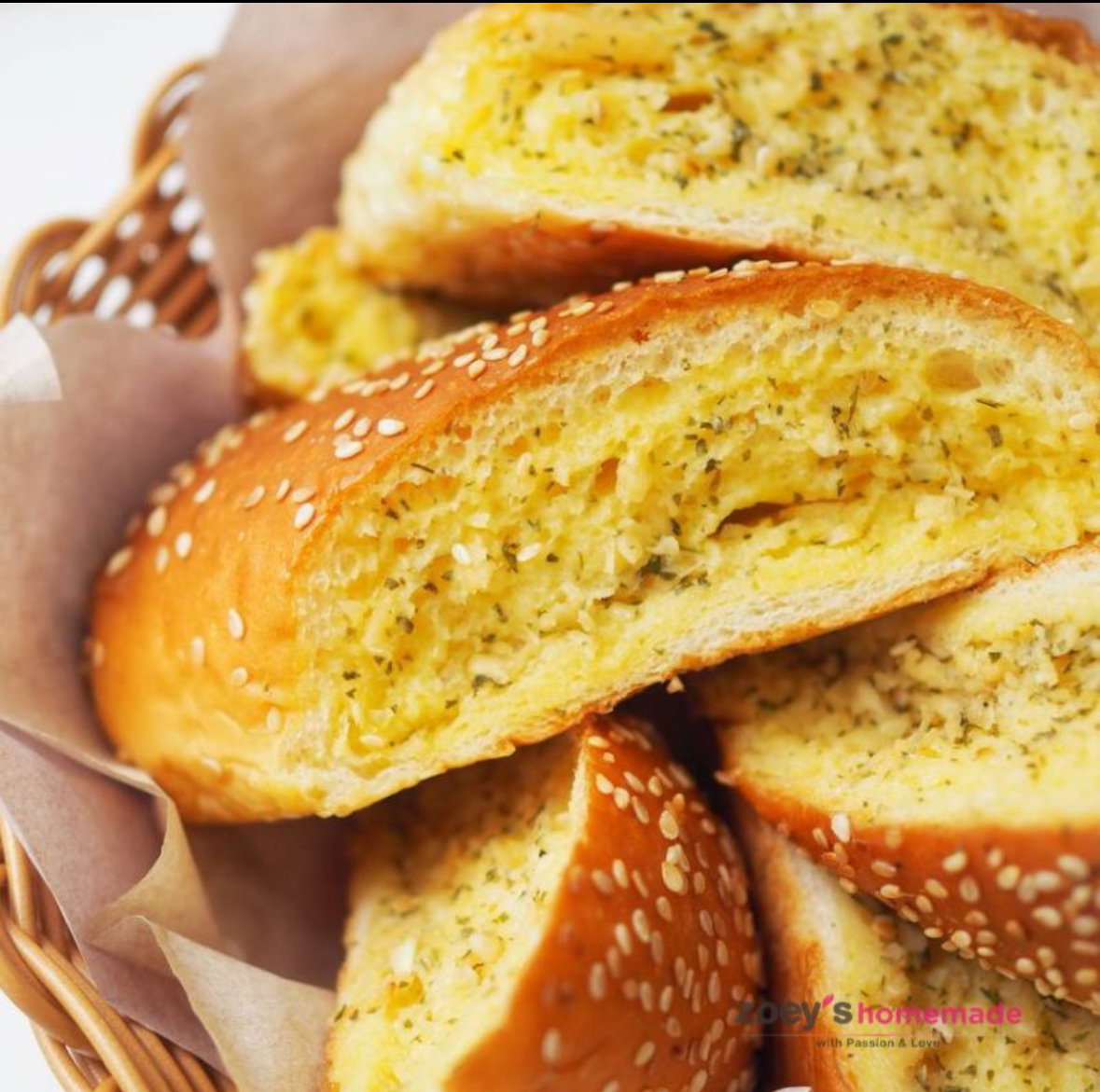 Zoey Homemade Garlic Bread 4 loaf_1