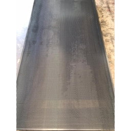ANDL Plat Lubang Kotak Besi hitam sphc tbl 1.0mm 4x8 ft (1.20 x 2.40m) 