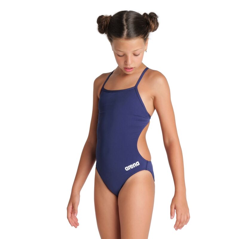 Arena Girl's Solid Team Challenge Swimsuit_5