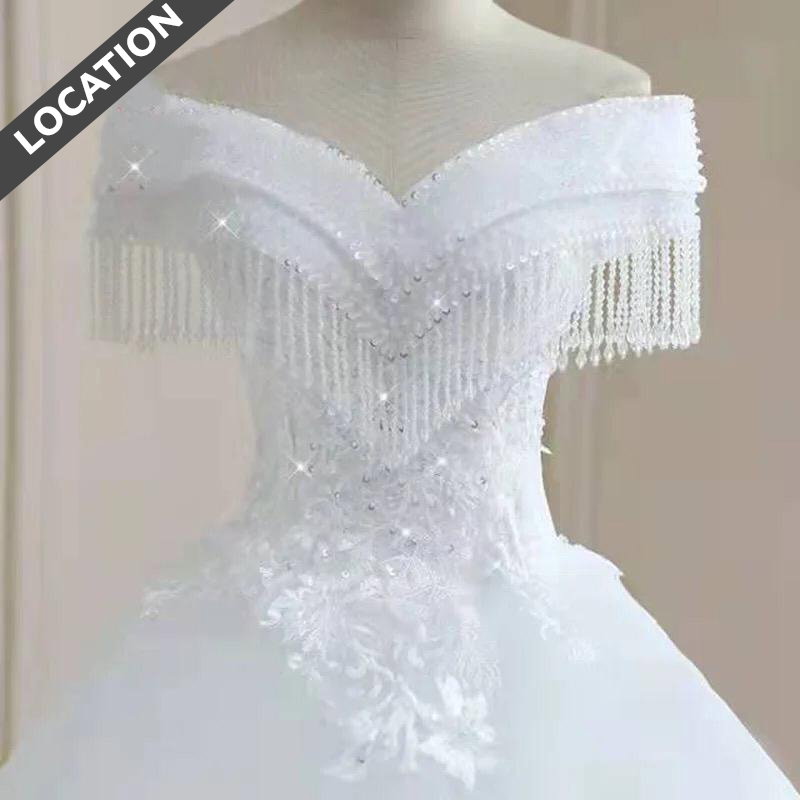 Robe de mariage princesse en dentelle LOCA