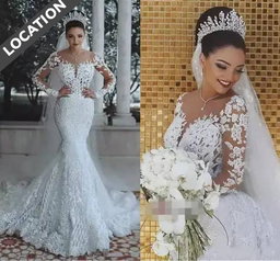 Robe de mariage sirène en V LOCA