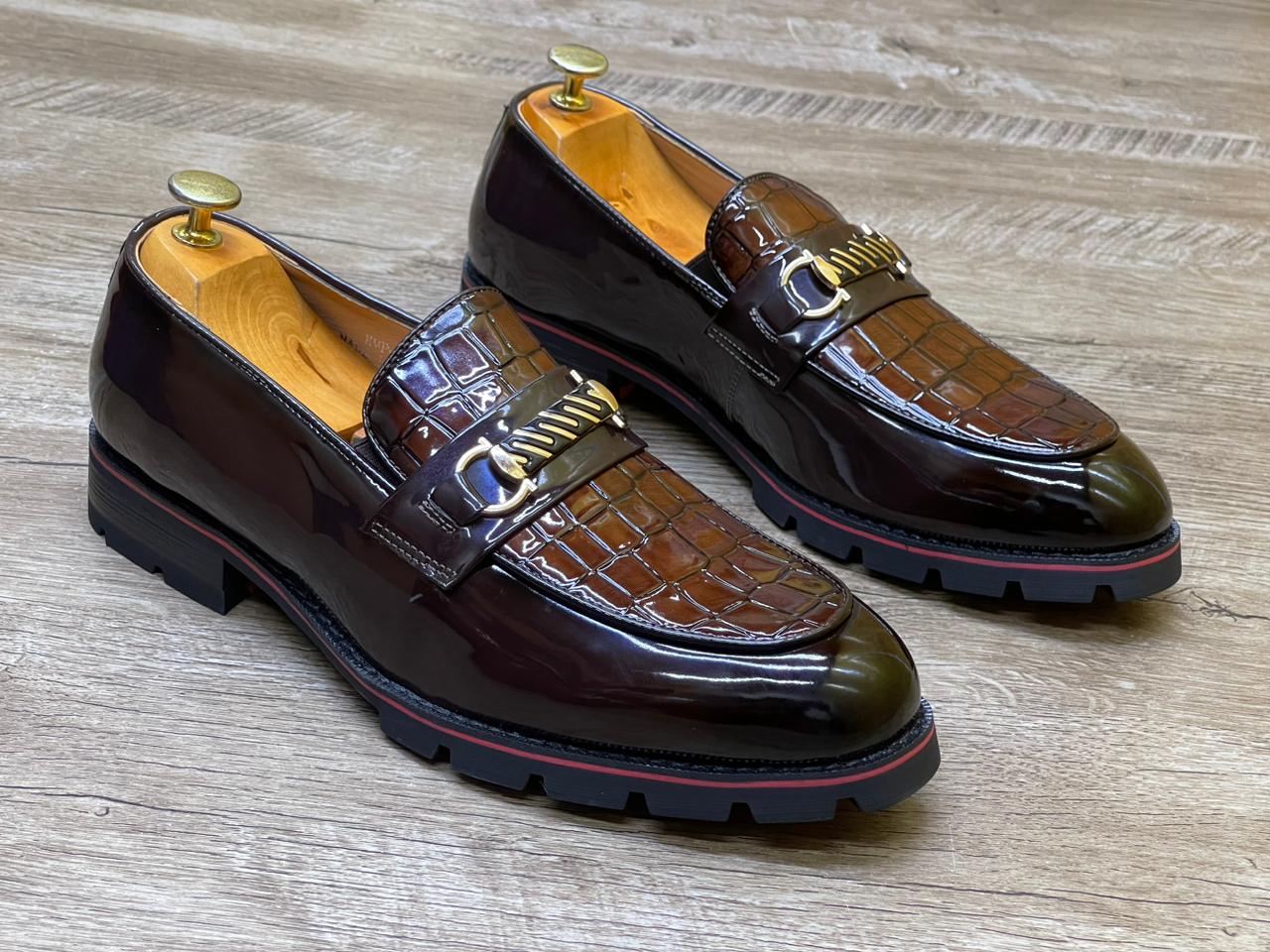 Chaussures mode Horsebit confortables