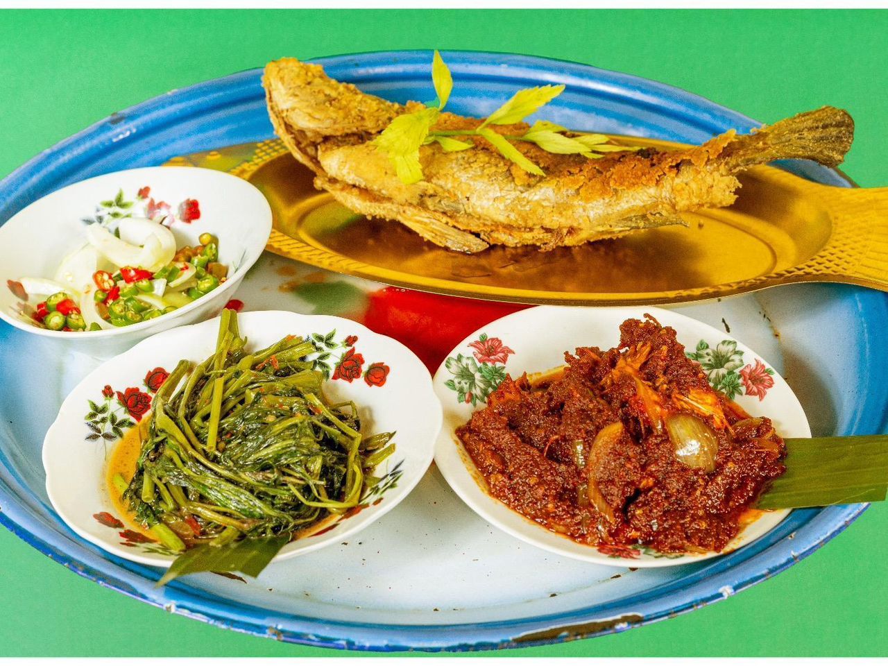Set Talam Siakap Goreng A (2Pax)_0