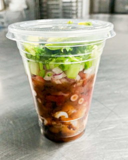 Cóctel de pulpo