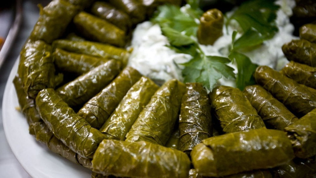Grape Leaves Rolls - محشي ورق عنب