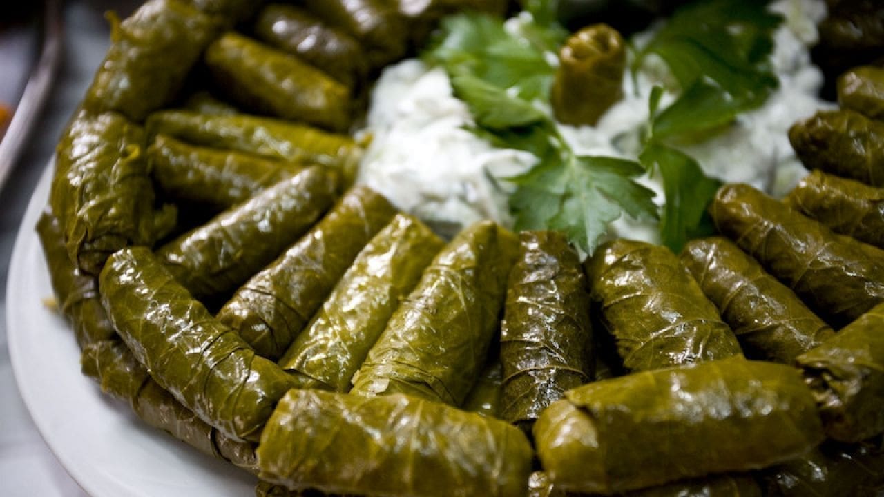 Grape Leaves Rolls - محشي ورق عنب_0