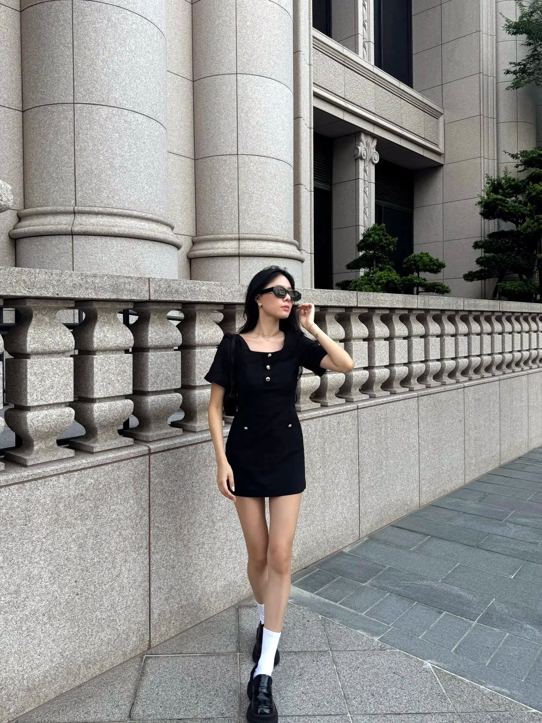 CLASSIC MIUSA DRESS (BLACK)_3