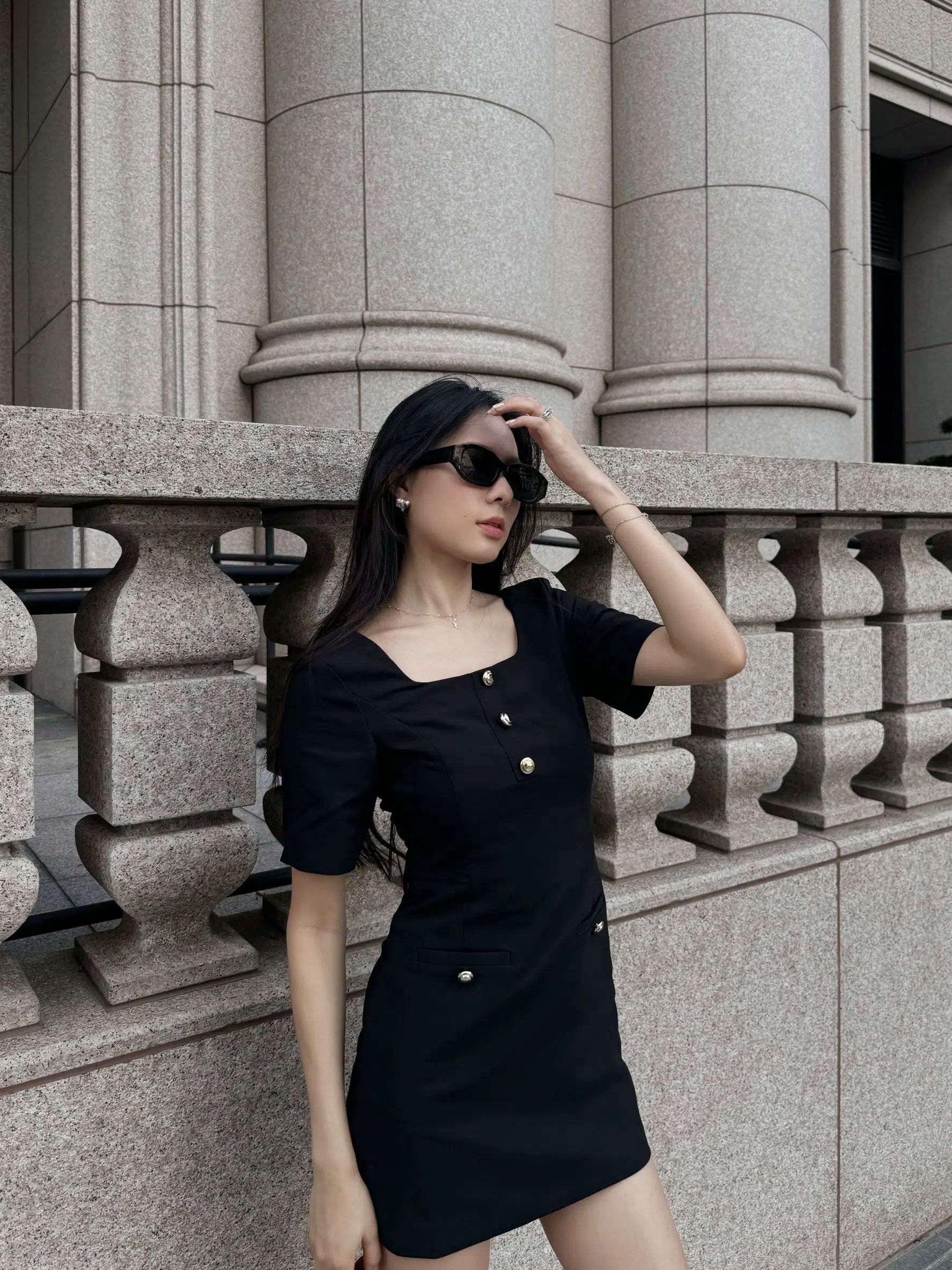 CLASSIC MIUSA DRESS (BLACK)_0