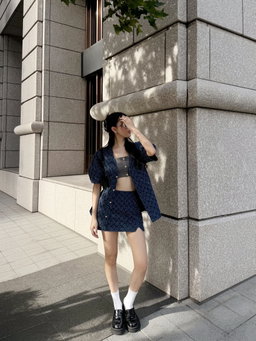 CHANTEL DENIM OUTERWEAR 