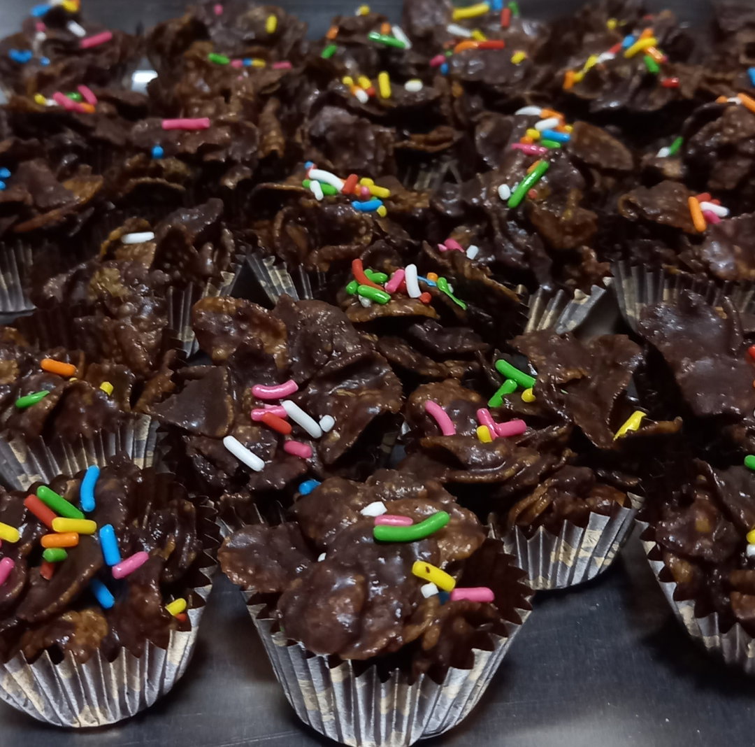 Dark Chocolate Cornflakes