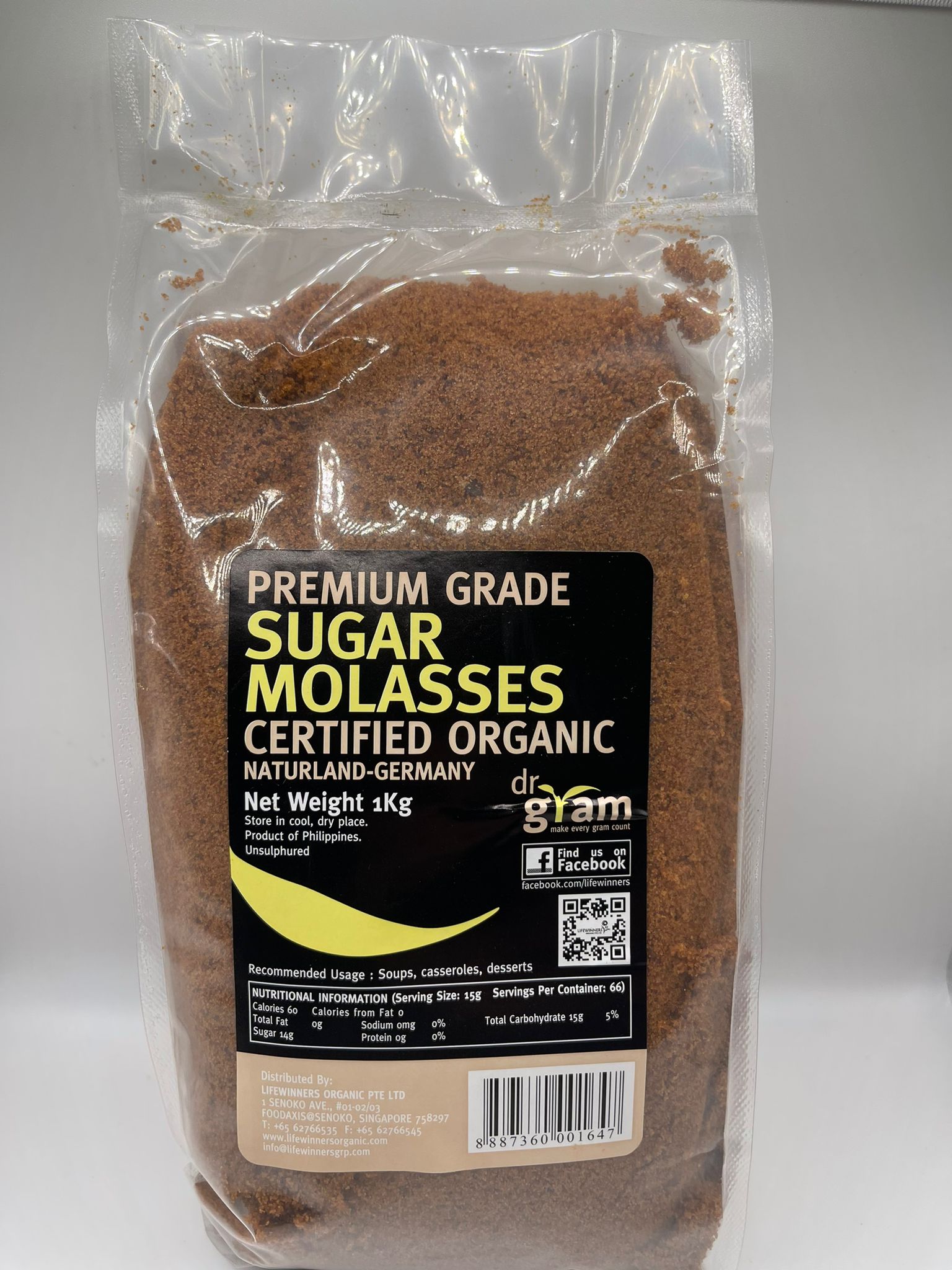 Dr Gram Organic Sugar Molasses