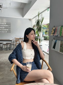 CLASSIC TIFFANY TOP (CREAM)