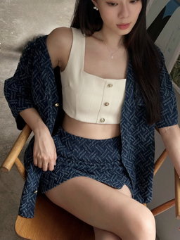 CLASSIC TIFFANY TOP (CREAM)