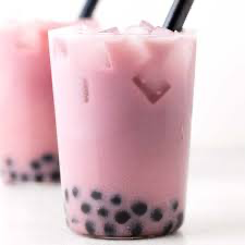 Hibiscus Rose Latte (vegan)_0