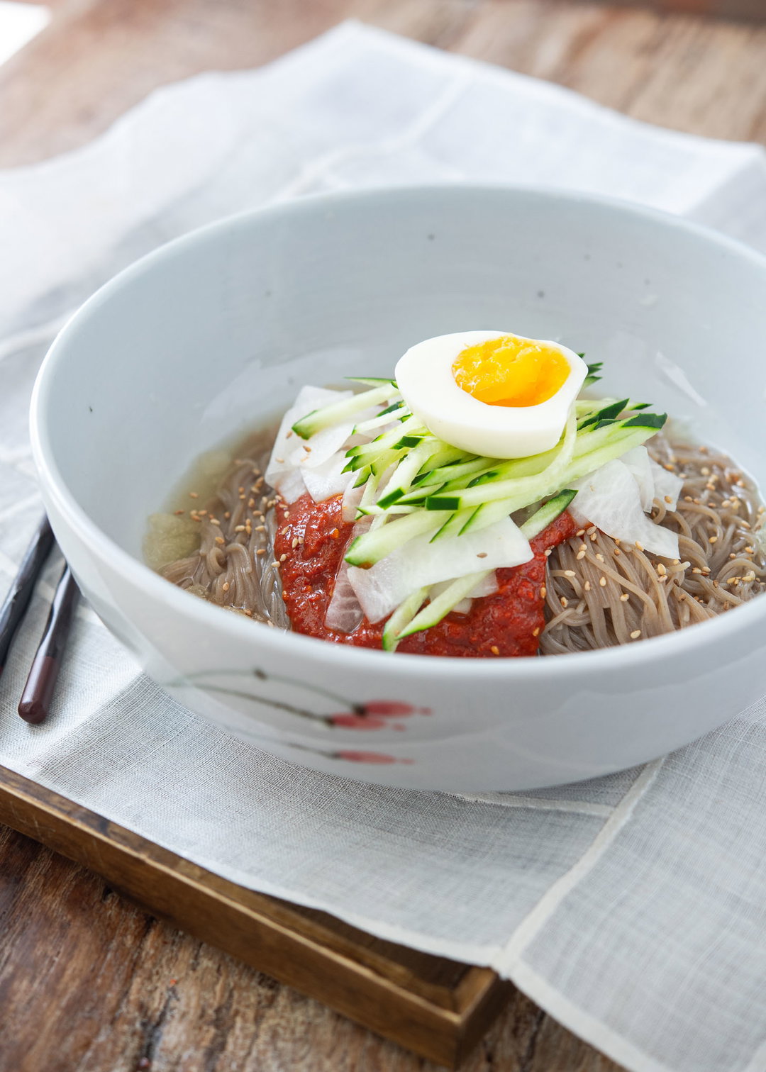Cold Noodles with Spicy Sauce