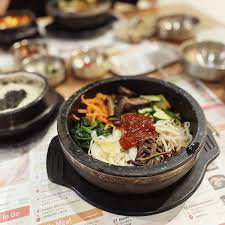 Vegetable Hot stone Bibimbap