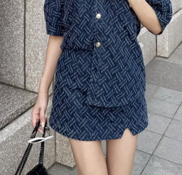 CHANTEL DENIM SKORT 