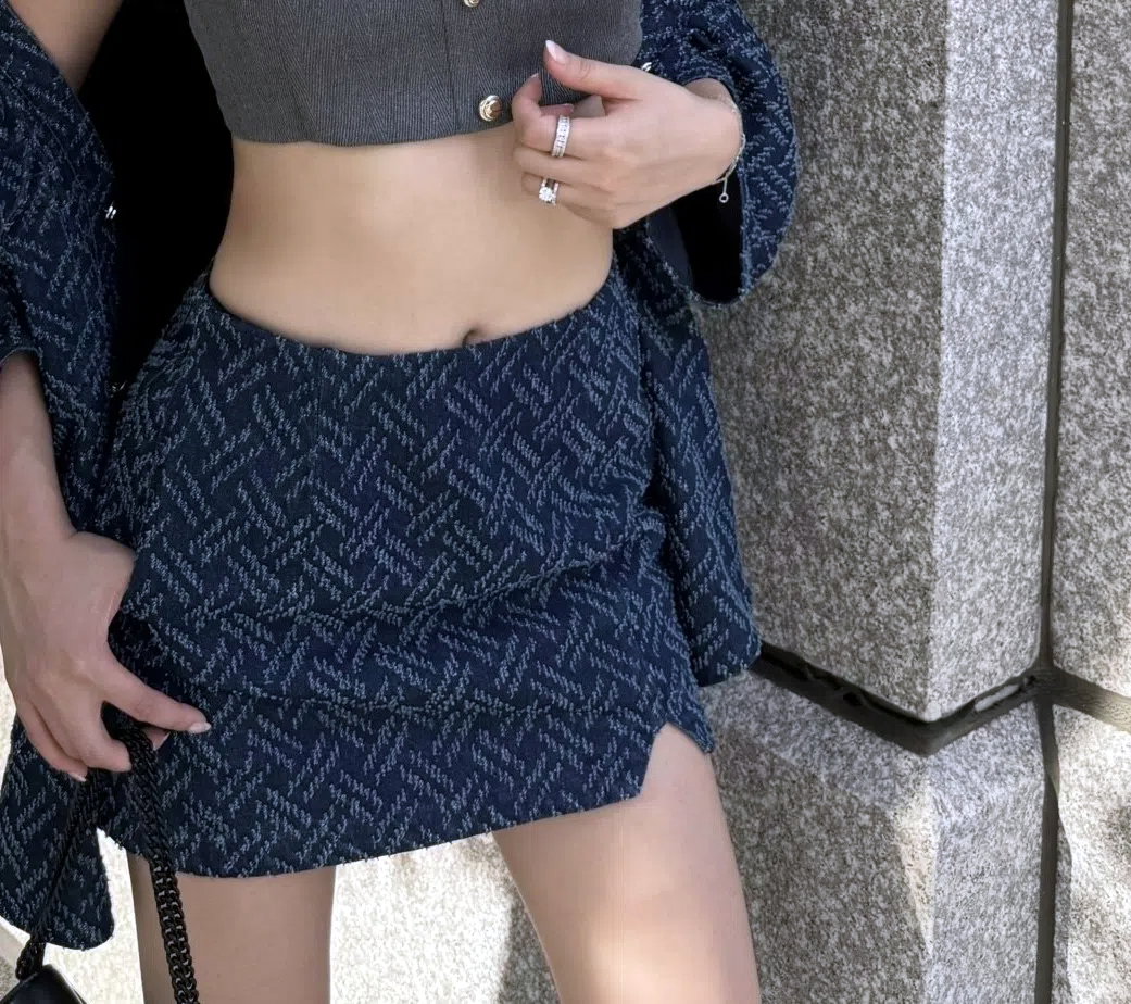 CHANTEL DENIM SKORT 