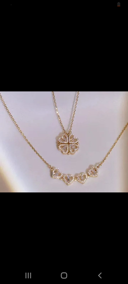 Four leaf Clover Necklace 