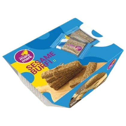 BLACK SESAME BURFI TRAY 240GM