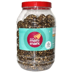 BLACK SESAME BURFI JAR 600GM
