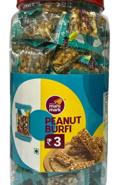 PEANUT BURFI JAR 800GM