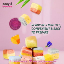  Zoey Marshmallows Bun 45-50pcs