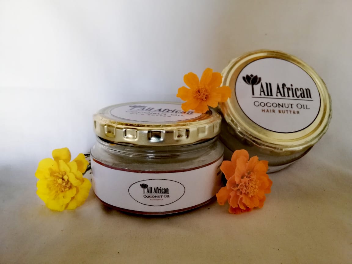 All African Coconut Hair Butter 250ml_0