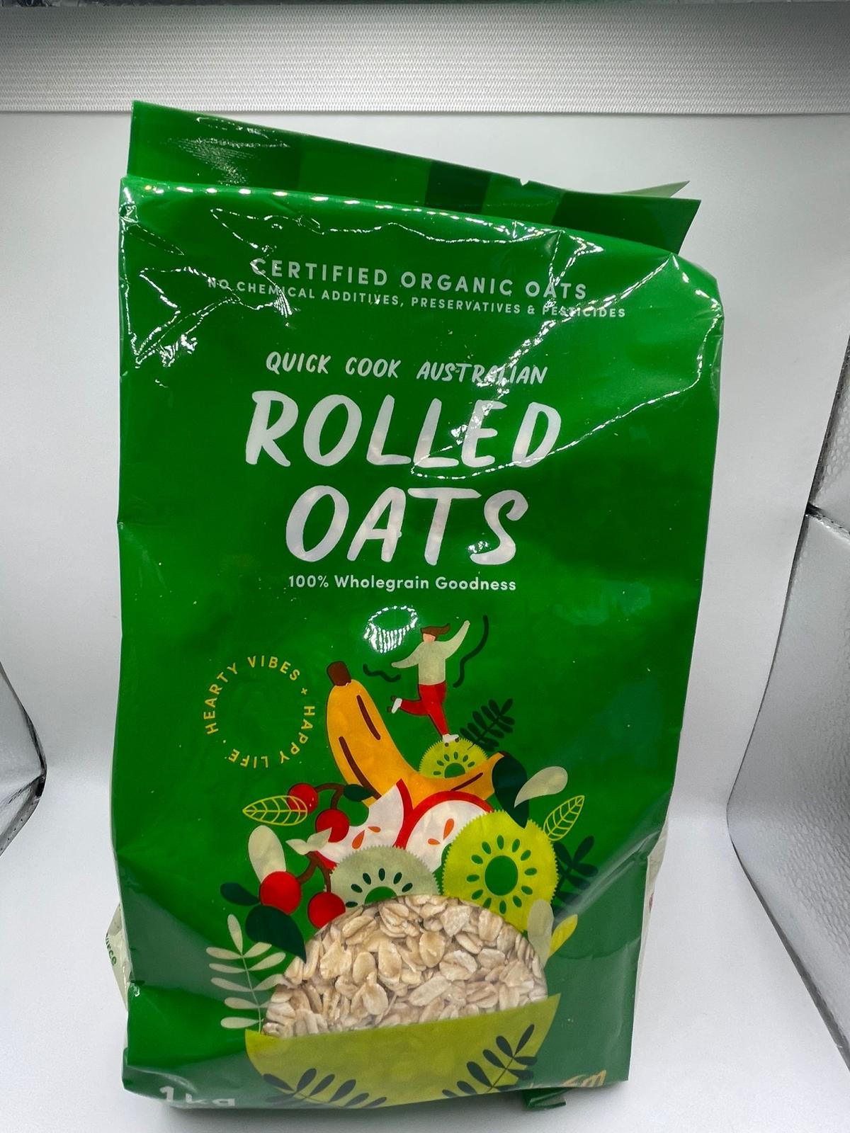 Dr Gram Organic Rolled Oats_0