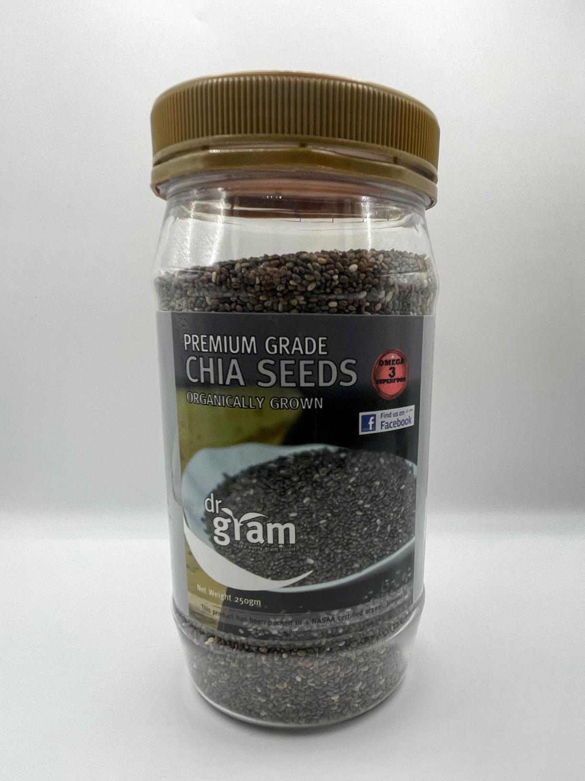 Dr Gram Organic Black Chia Seed