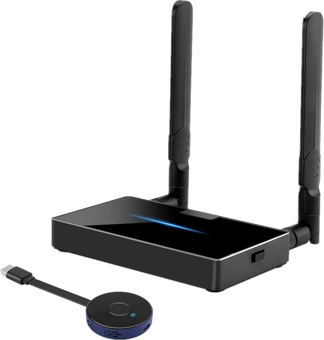Transmissor e Receptor HDMI Sem fio 4k (50M)