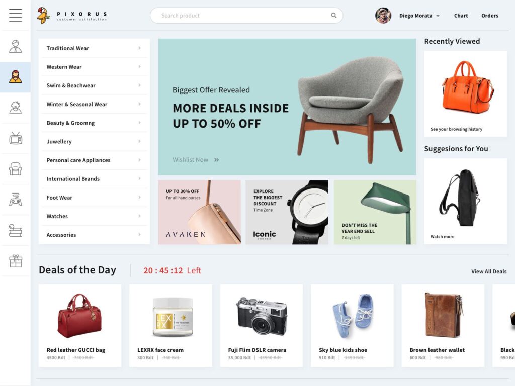 E-commerce Site + Product Listing + Payment Page_0