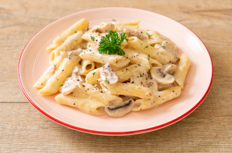 CREAMY SEAFOOD PENNE (PASTA) 