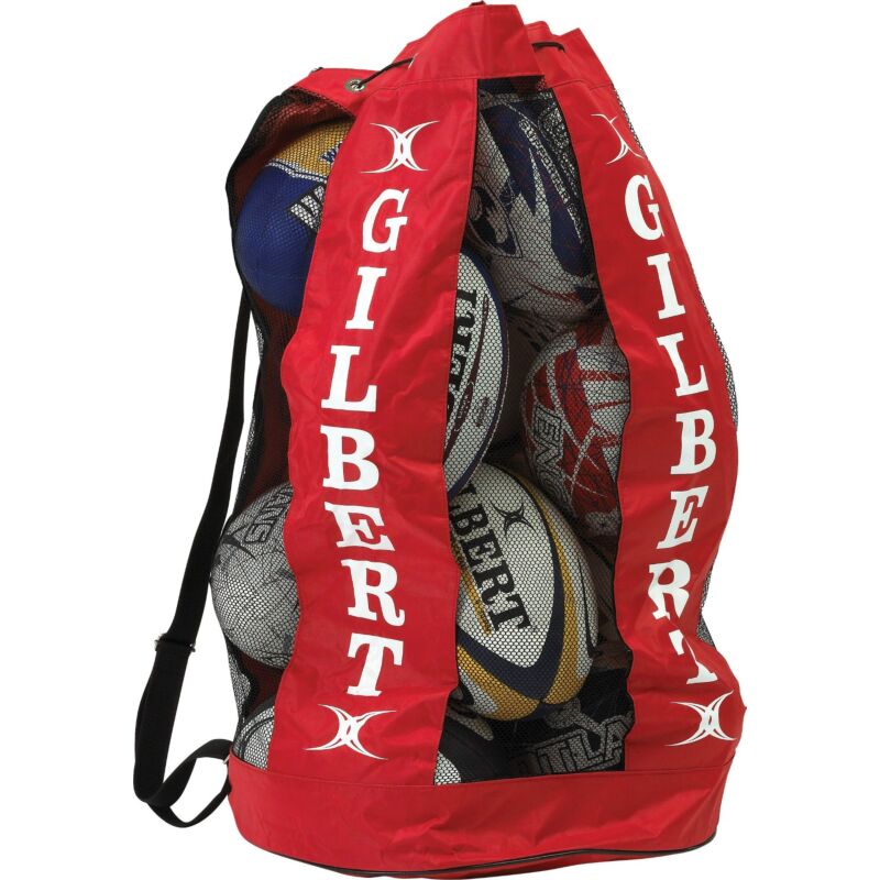 Gilbert Rugby GB Breathable Bag - 12 Ball_1