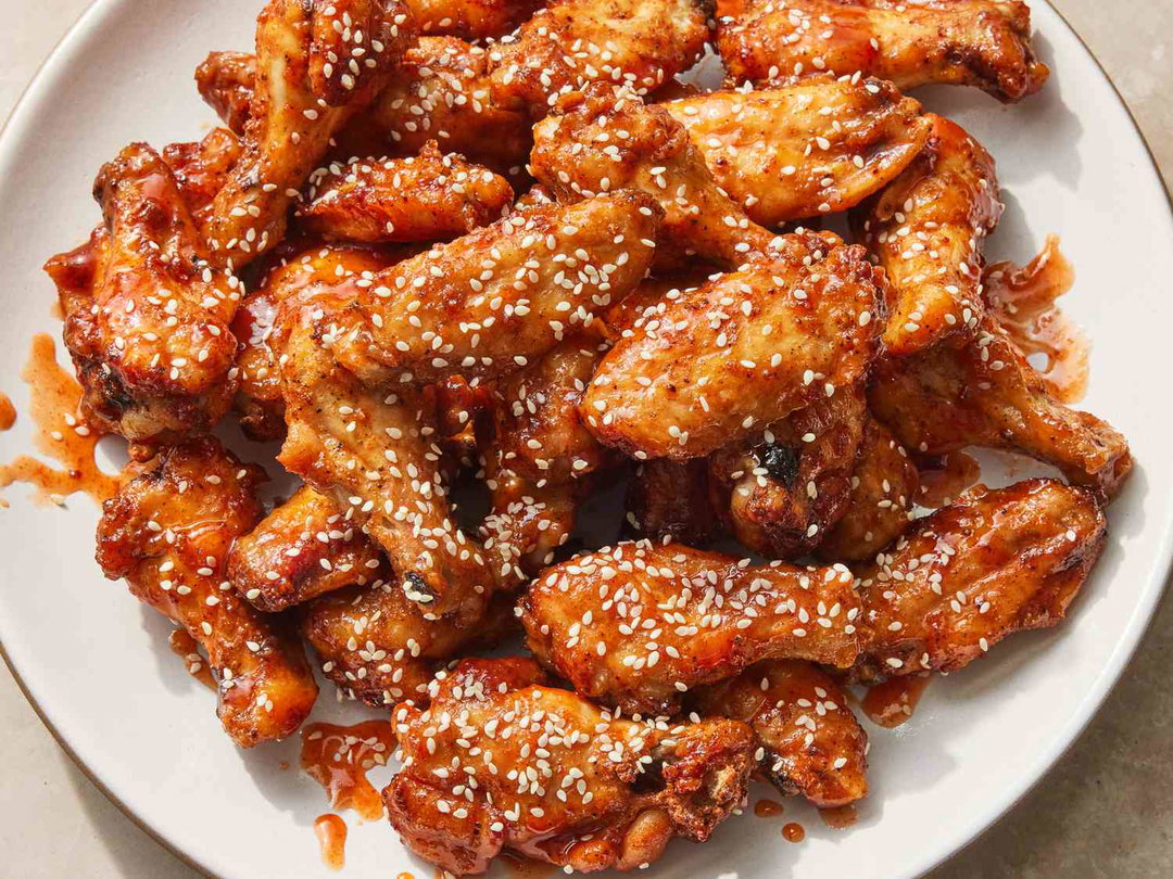 Gourmet dunked wings