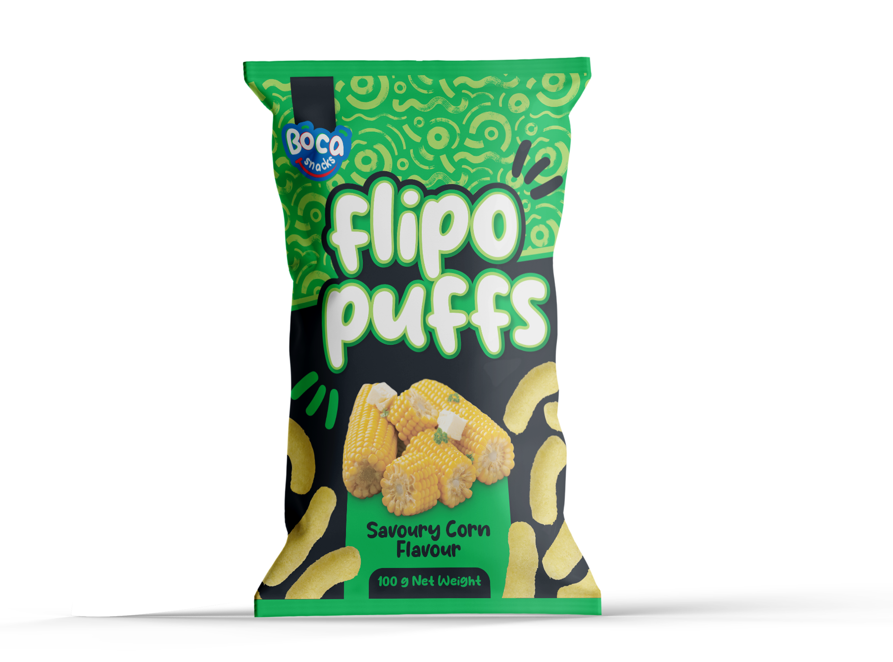 Boca Flipo Savoury Corn  20x100gr _0