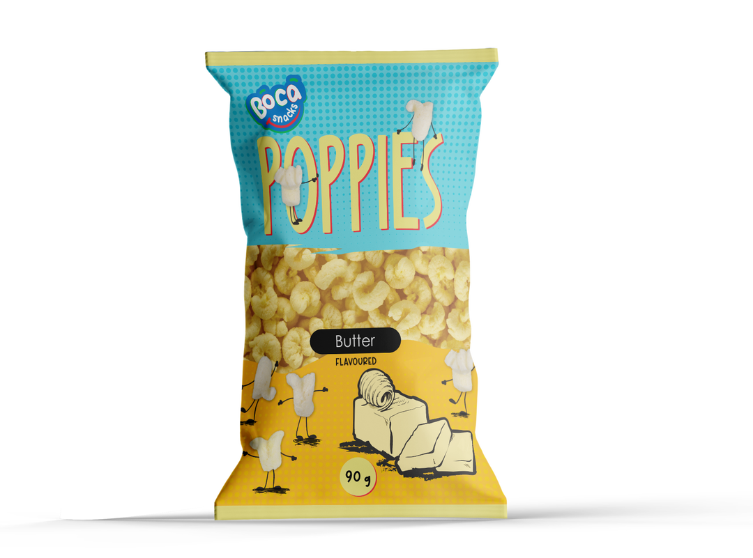 Boca Poppies Butter Flavor 20x90gr