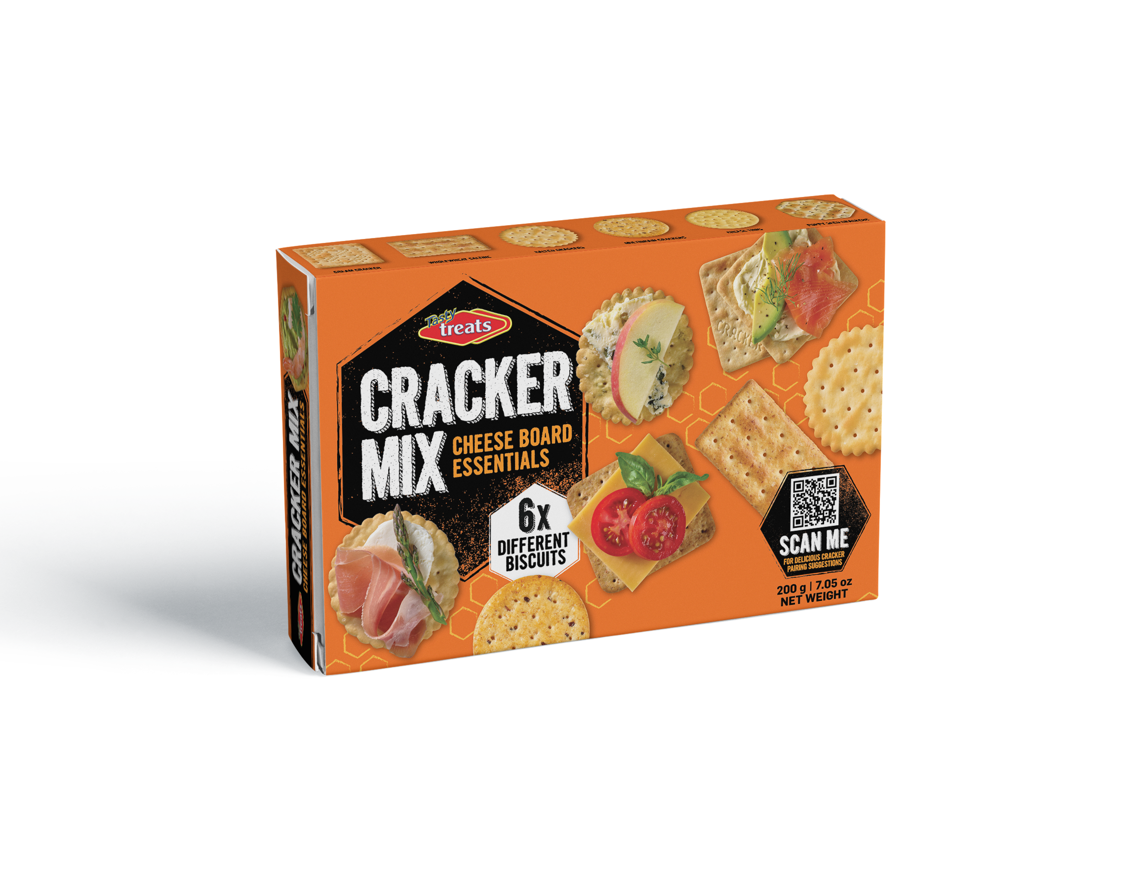 TASTY TREATS CRACKER MIX 200 GR.
